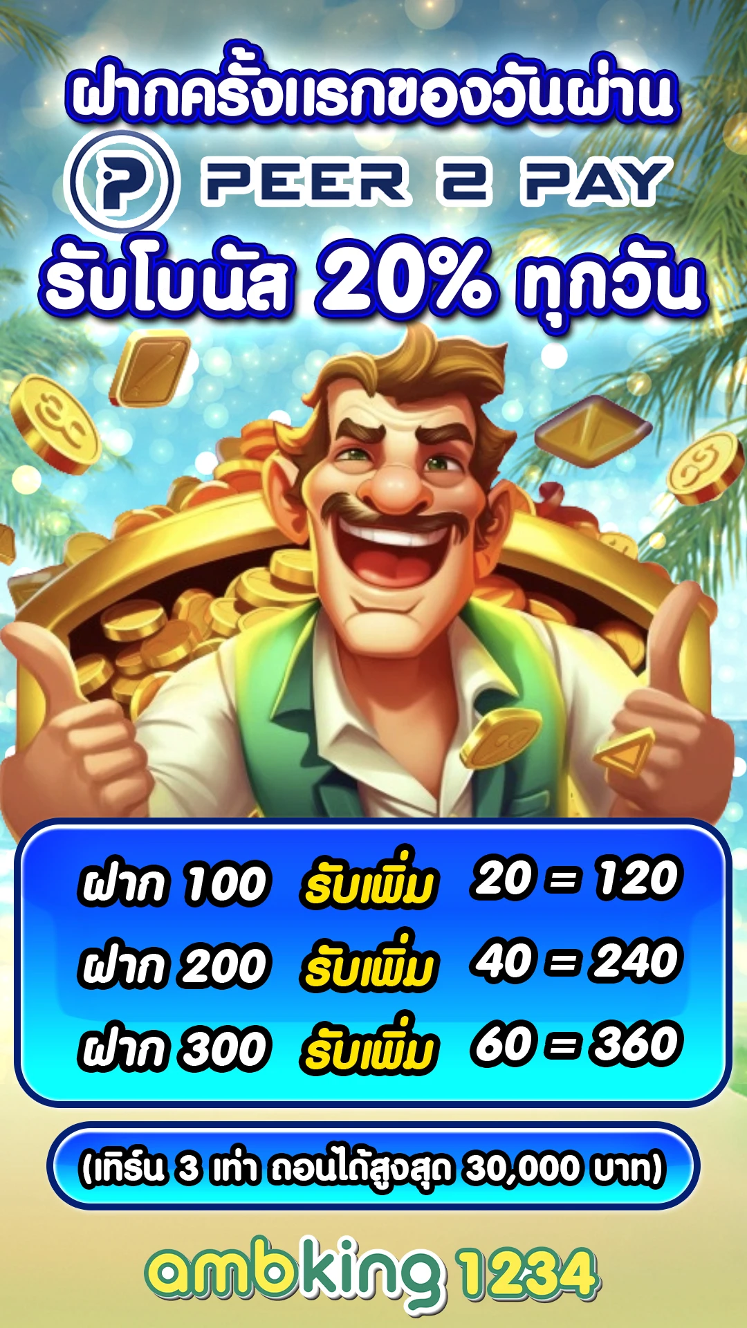 แทงบอลผ่านวอเลท - แบนเนอร์โปรโมชั่น