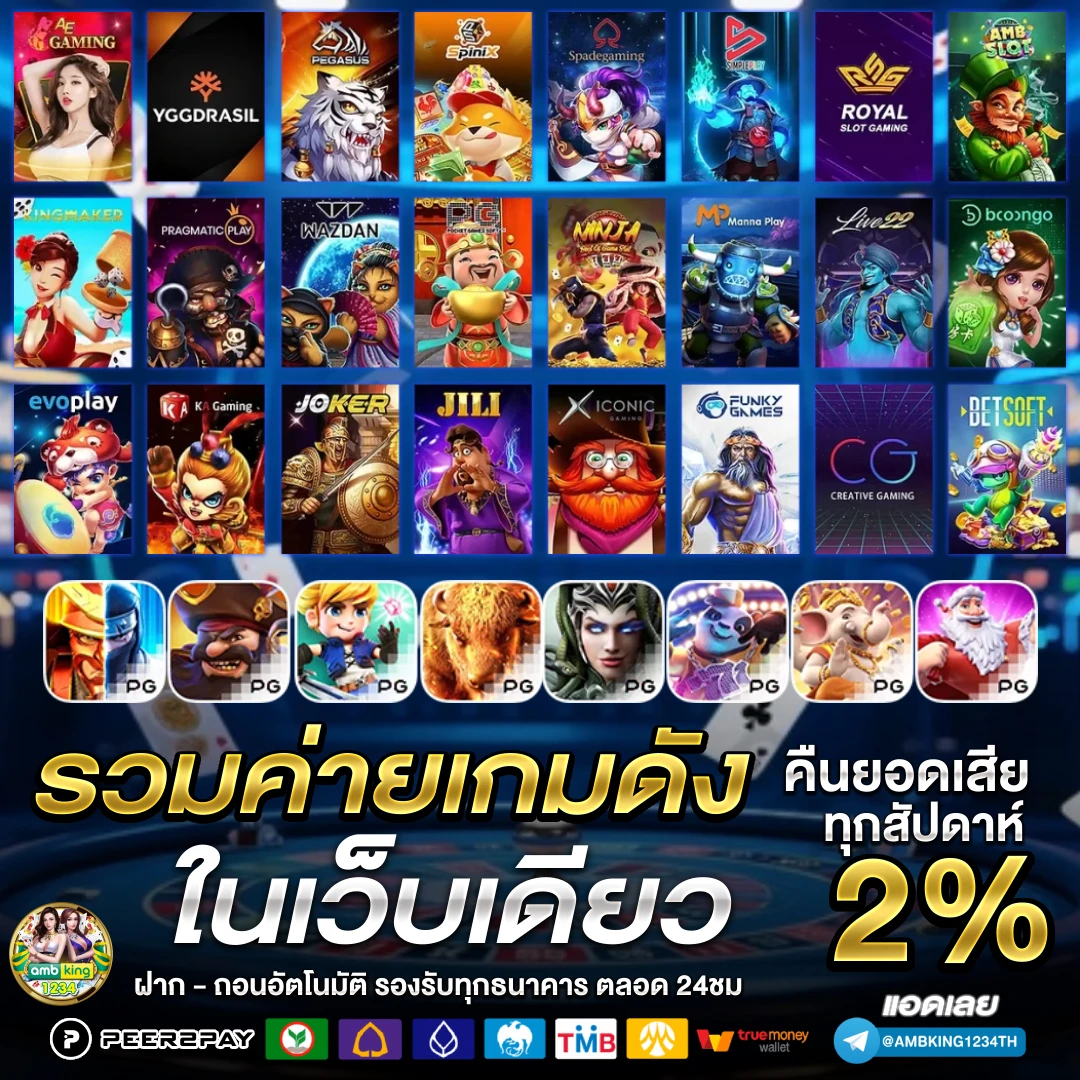 เว็บสล็อต แตกง่าย 2021 ฝากถอน ไม่มี ขั้นต่ํา วอเลท - แบนเนอร์โปรโมชั่น