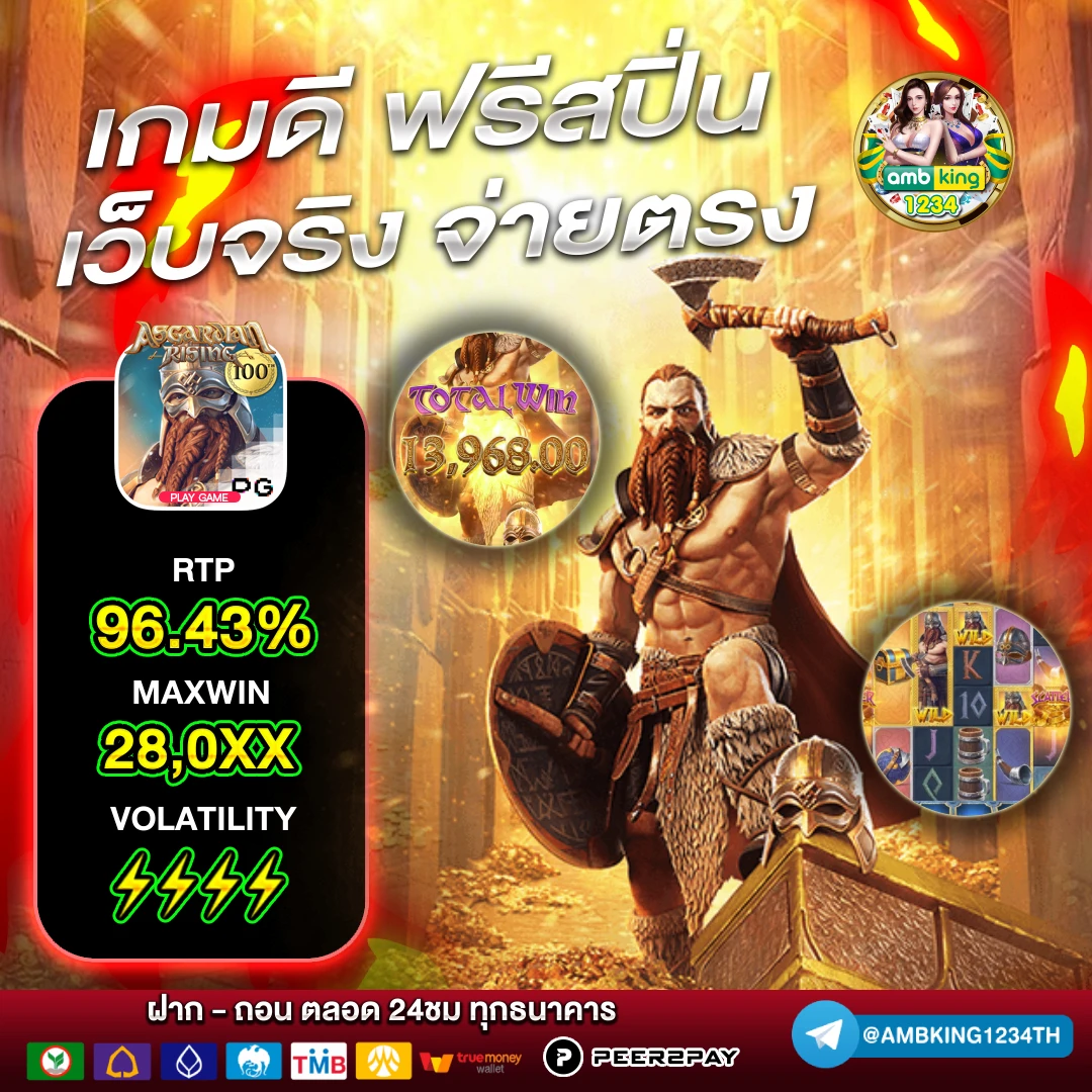เกม สล็อต - แบนเนอร์โปรโมชั่น