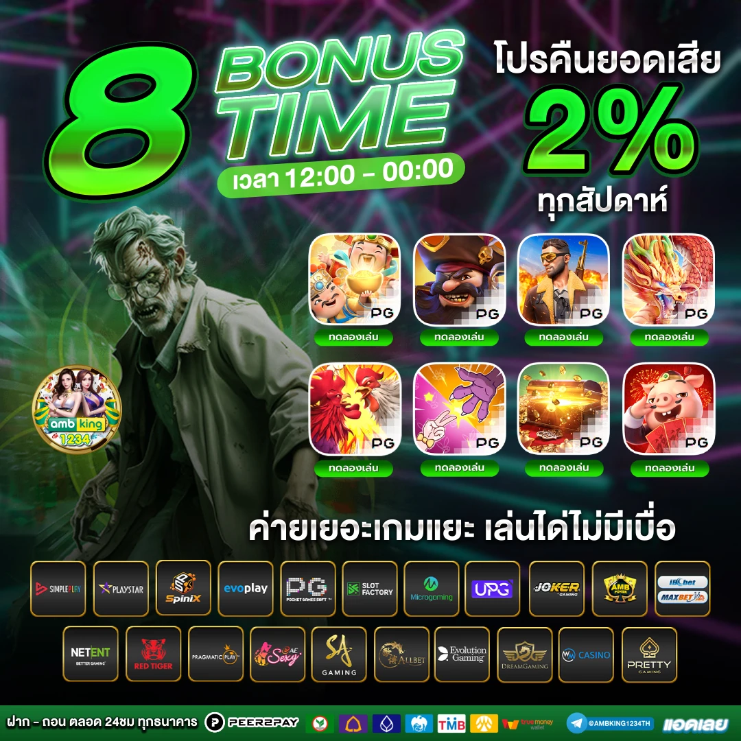 slot ค่ายนอก - แบนเนอร์โปรโมชั่น